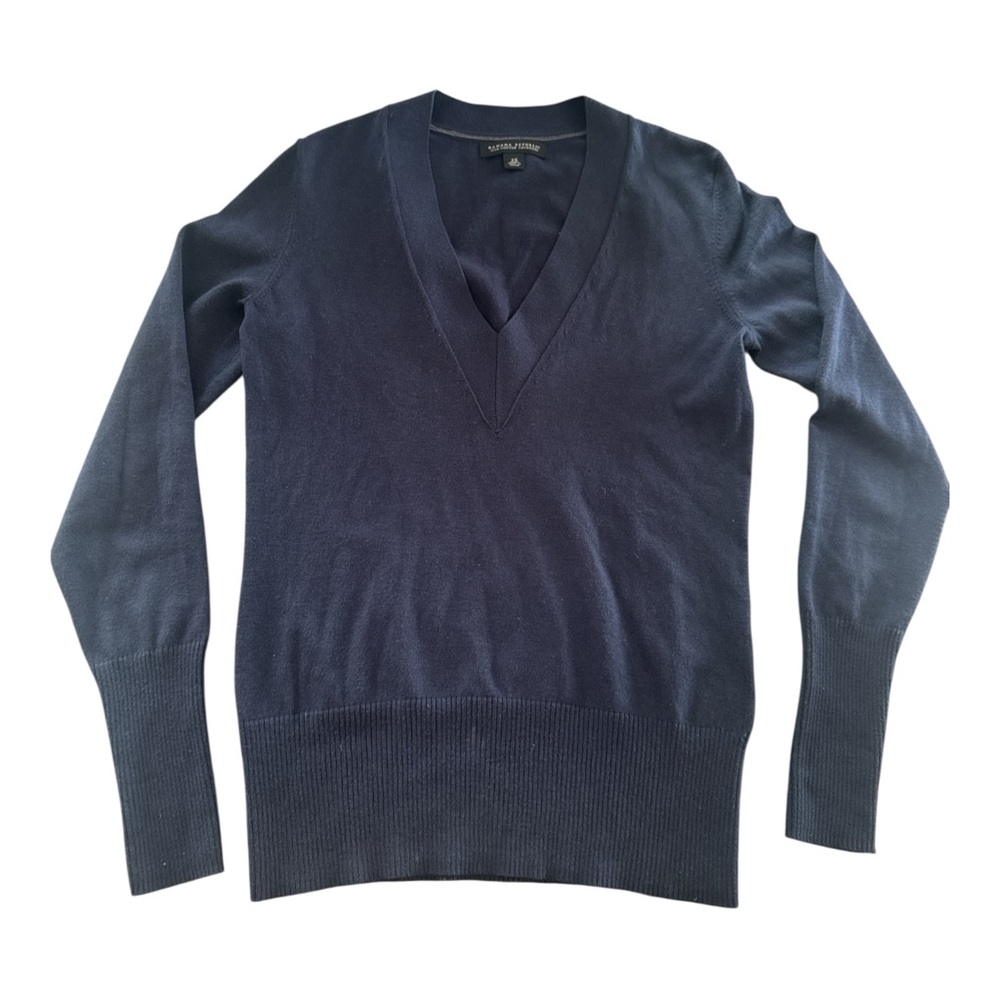 Banana Republic Silk Cotton Cashmere V Neck Sweater